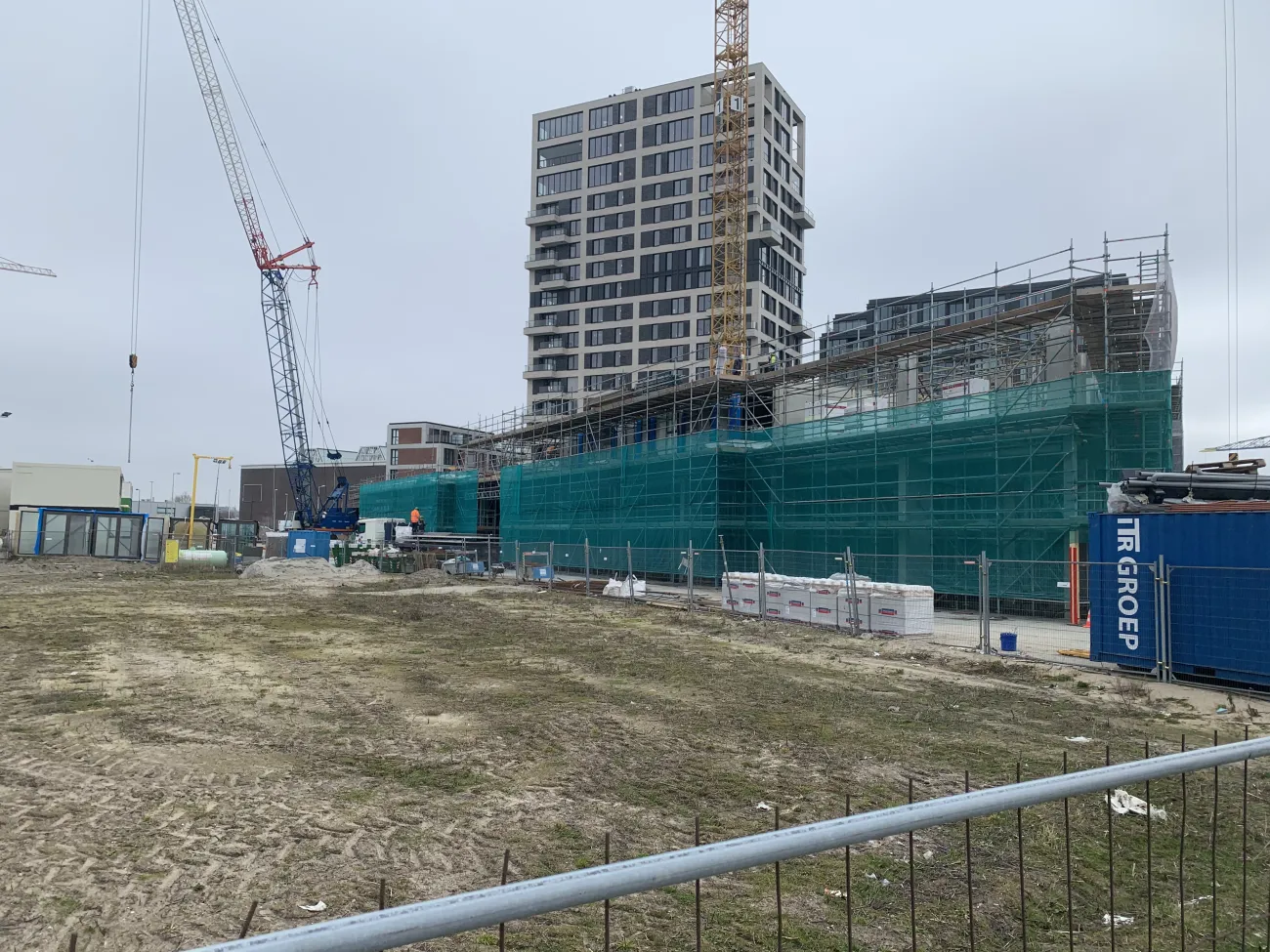 NDSM Amsterdam in opbouw Rakon