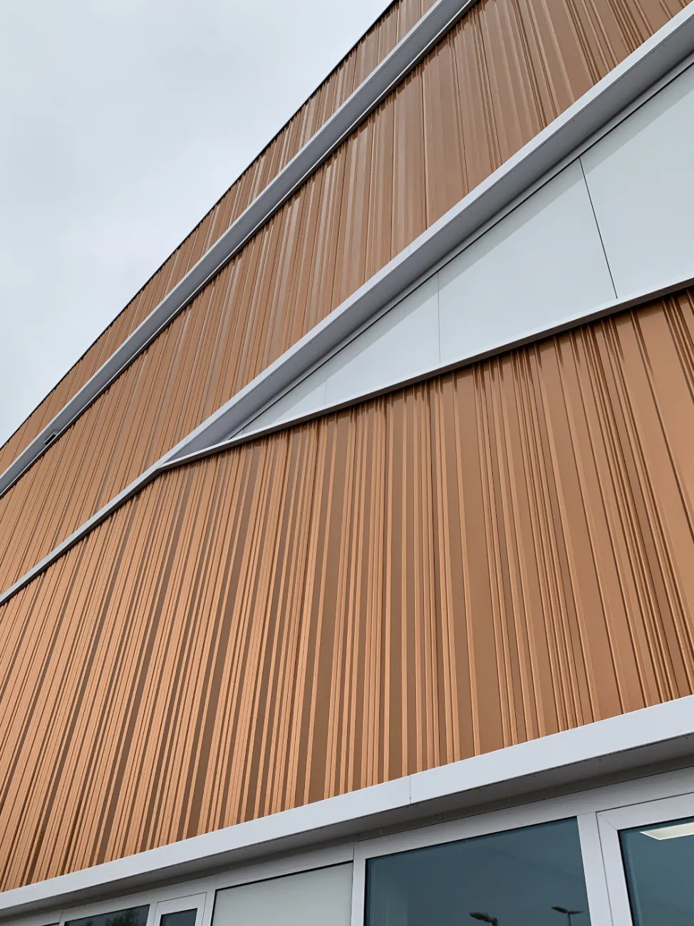 Gevel renovatie Lorentz Lyceum Arnhem